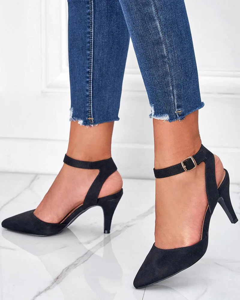 Adjustable Buckle Pumps