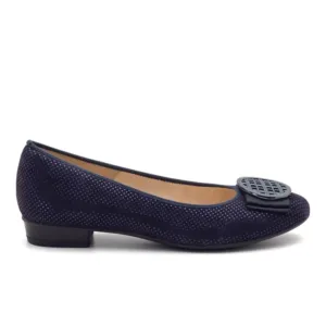 Ara Women's Bambi - Dark Blue Pin Dot