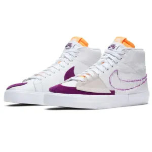 Blazer Mid Edge (White/White/Viotech)